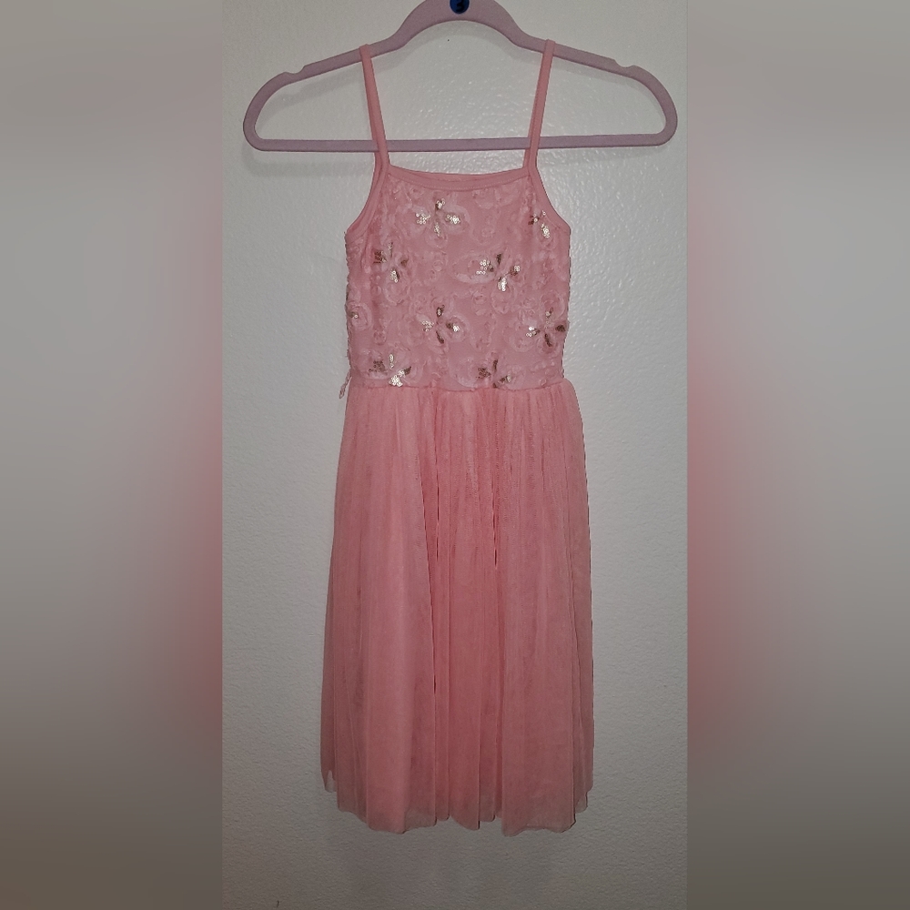 spaghetti strap girl dress